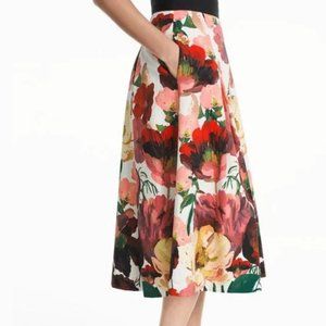 WHBM Midi Skirt with Pockets